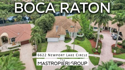 Newport Bay Property Tour with Larry Mastropieri | 6622 Newport Lake Cir, Boca Raton
